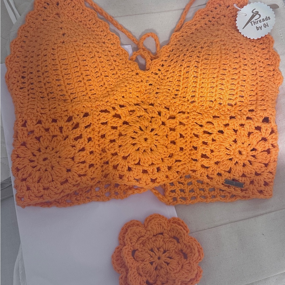 Elegant crochet Cropped Anna - Picture 7 of 7